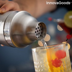 Cocktail-Shaker mit integrierten Cocktail-Rezepten Maxer