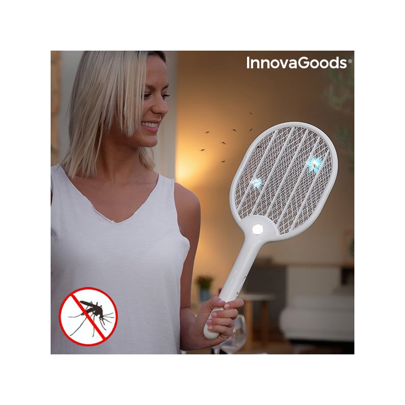 Wiederaufladbarer Insektenvernichter mit LED Rackill InnovaGoods