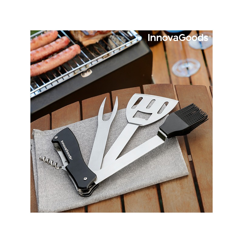 5 in 1 Grillwerkzeug-Set Bbkit InnovaGoods