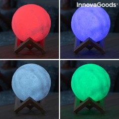 Wiederaufladbare LED Lampe Mond Moondy InnovaGoods