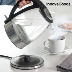 InnovaGoods Wasserkocher mit LED Licht 2200W