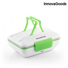 InnovaGooods Pro Elektrische Lunchbox 50W Weiß Grün