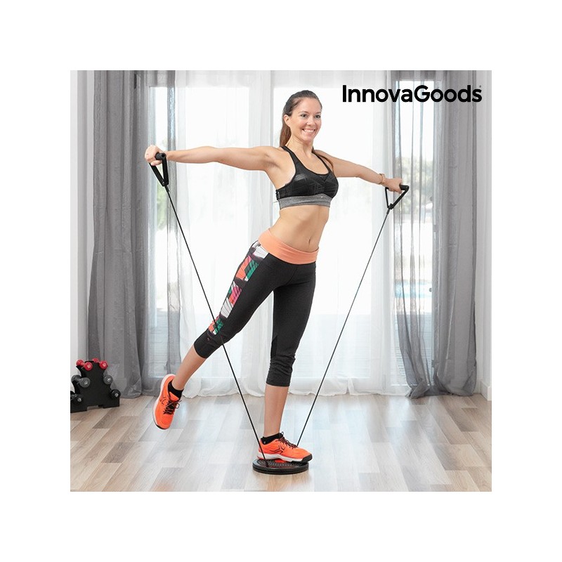 InnovaGoods Fitness Drehscheibe mit Übungsanleitung