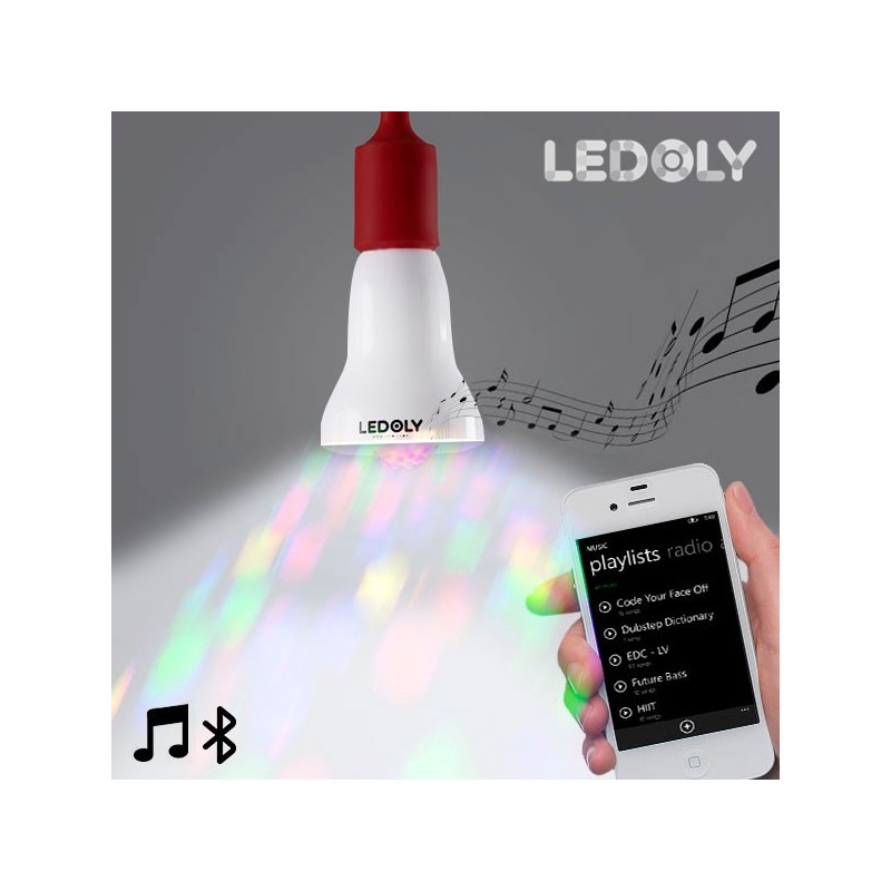 Ledoly C1000 mehrfarbige LED Bluetooth Glühbirne mit