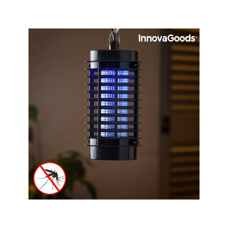 InnovaGoods KL-900 3W Anti-Mückenlampe Schwarz