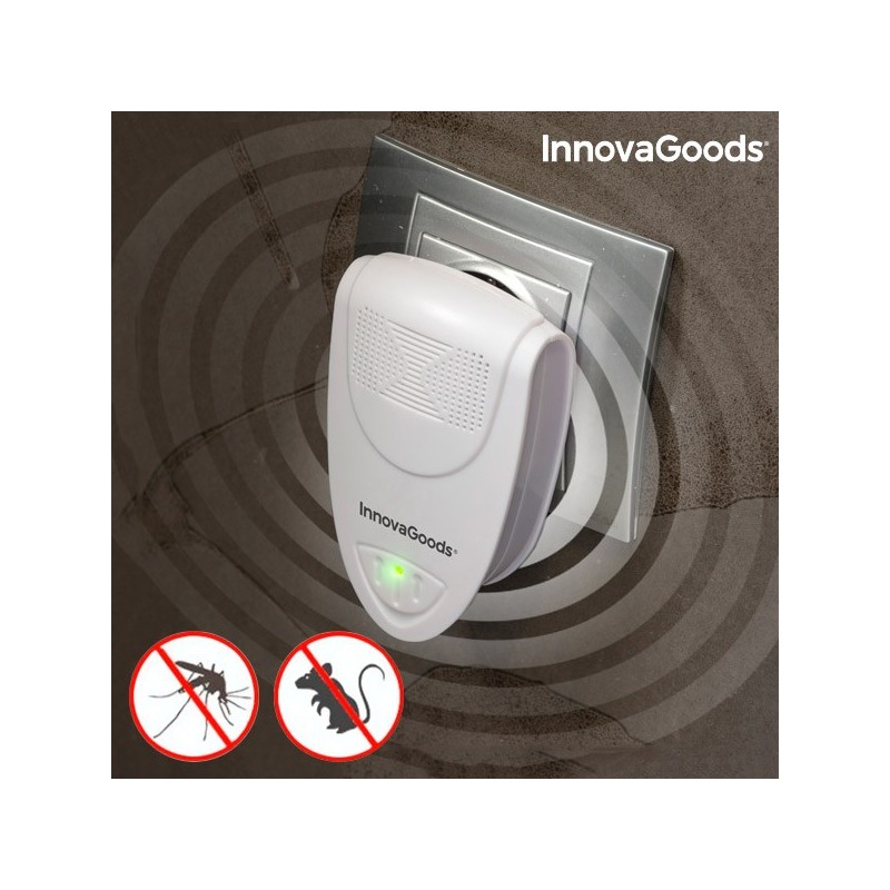 InnovaGoods Mini Ultraschall Mäuse- und Insektenabwehr