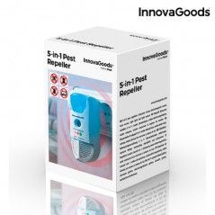 InnovaGoods 5 en 1 Schädlingsvertreiber mit LED und Sensor