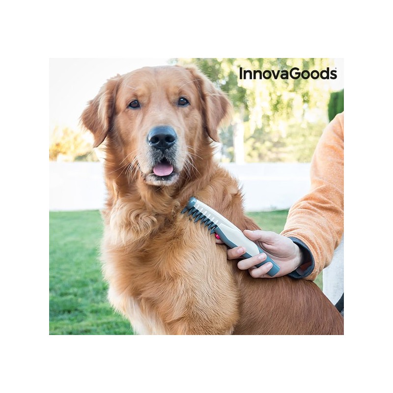 InnovaGoods Elektrischer Knotenschneidekamm für Hunde