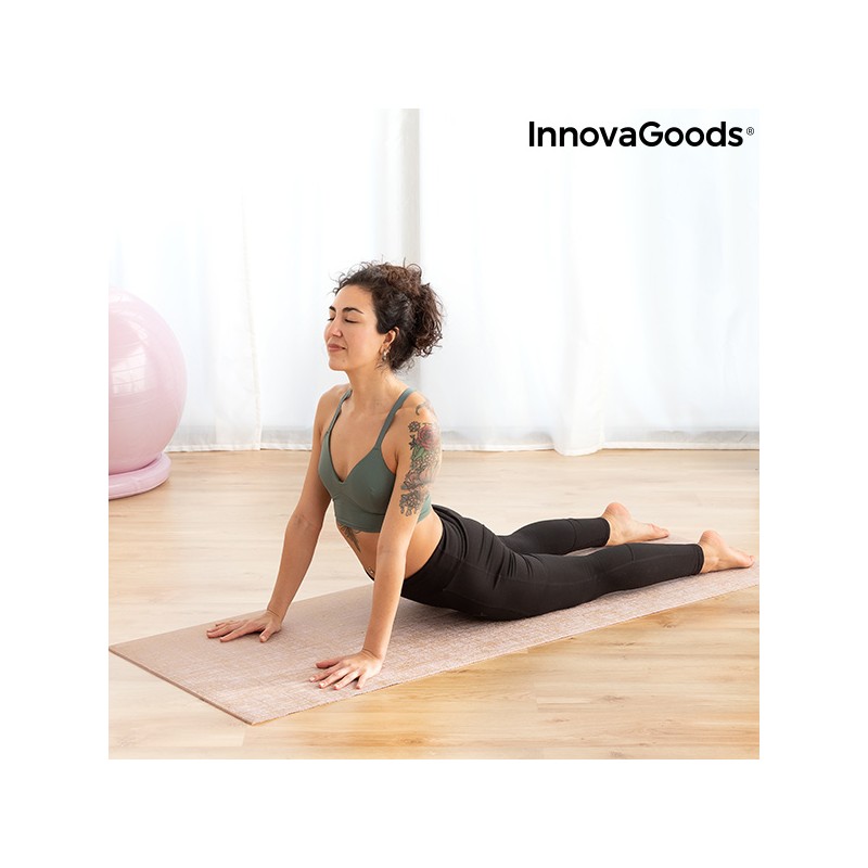 Jute-Yoga-Matte Jumat InnovaGoods