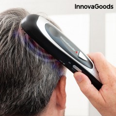 InnovaGoods Elektrischer Haarwuchsfördernder Kamm mit Zubehör